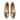 Women’s Platino Laminated Leather Tassel Loafers