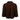 Women Cropped Suede Leather Jacket in Testa di Moro