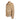 Men Suede Bomber Jacket with Pocket in Sand