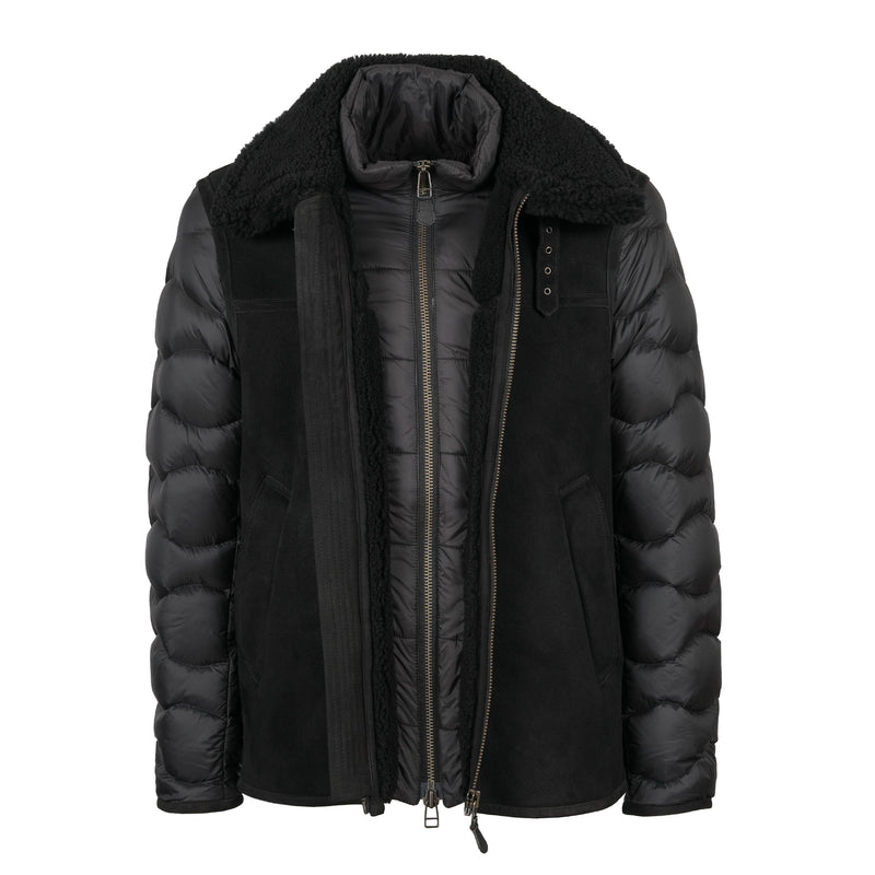 Men's short leather jacket | Jennifer Tattanelli Italian Atelier