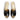 Women Block Heel Nappa Leather Slip-on Sandals in Black