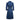 Roosevelt Woman Dress in Blue Prussia with Monili