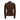 Astrid Short Leather Stretch Jacket in Suede Testa di Moro