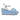Women's  Leather Wedge Sandals in Intrecciato Blue and White