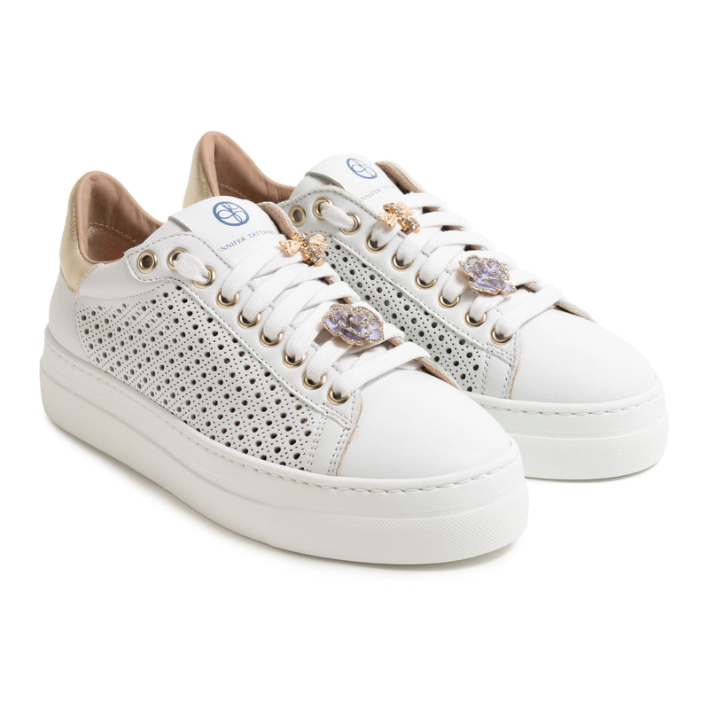 Women's leather sneakers Jennifer Tattanelli Florence leather shop