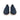 Men Slip On Intrecciato Leather Shoes in Solero Jeans