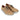 Men Lace Up Leather Shoes in Nabuk Camel