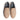 Men's Leather Slip-Ons Intrecciate in Shell and Tan