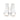 Women Open Toe Ankle Booties Lasered in White Leather