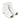 Women Open Toe Ankle Booties Lasered in White Leather