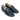 Women's Leather Horsebit Loafers in Nappa Blue Navy
