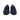 Men's Horsebit Loafers in Blue Suede