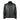Men Reversible Pieno Fiore Short Leather Jacket in Black