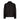 Men Reversible Pieno Fiore Short Leather Jacket in Black