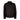 Men Reversible Pieno Fiore Short Leather Jacket in Black