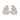 Women's Silver Laminated Leather Kitten Heel Thong Sandals