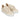 Women Clio Rose Leather Sneakers in Nappa Ivory