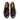Women's Dark Brown Leather & Pony Hair Loafers with Tassels