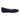 Women Ballerina Shoes with hidden heel in Deep Blue Suede