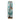 Women's Printed Wide-Leg Wrap Pants in Light Blue Silk Twill