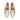 Women's Leather Horsebit Loafers in Nappa Milk