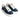 Women's Navy Sneakers in Suede with Crystal Embellishments Detail