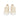 Women Clio Rose Leather Sneakers in Nappa Ivory