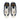 Women's Navy Suede and Ivory Leather Ballet Sneakers