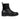 Women’s Ankle Boots with Monili Detail in Black Leather