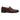 Men Leather Intreccio Slip On Loafers in Brandy