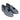 Men Slip On Shoes with Tassels in Suede Jeans Print