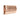 Women Intrecciato Laminated Leather Clutch in Rose Gold