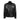 Men Leather Biker Jacket in Nappa Black