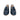 Women's Leather Horsebit Loafers in Nappa Blue Navy