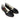 Women’s Black Leather Tassel Loafers
