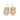 Women's Slingback Leather Flats in Nappa Nude