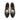 Women’s Black Leather Tassel Loafers