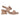 Women's Blush Nappa Leather Pumps with Block Heel