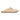 Women's Leather Horsebit Mule Loafers in Nappa Nude