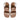 Women's Blush Nappa Leather Pumps with Block Heel