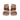Women's Blush Nappa Leather Pumps with Block Heel