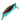 Women's Small Intrecciato Leather Pouch in Turquoise
