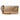 Women's Intrecciato Leather Clutch in Rose Gold