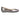 Women Ballerina Shoes with hidden heel in Laminated Gun Metal Leather