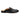 Women's Leather Horsebit Mule Loafers in Nappa Black