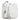 Women's Leather Crossbody Bag Intreccio Optical in White Nappa and Patent