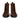 Women’s Ankle Boots with Monili Detail in Brown Suede