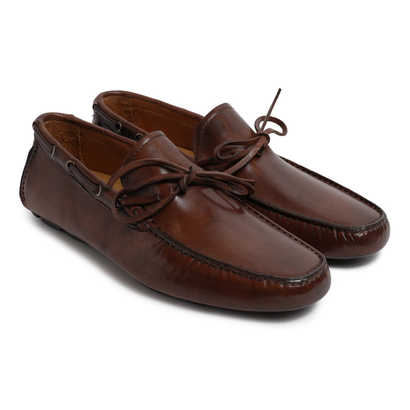 Men leather driving shoes​ | Jennifer Tattanelli Italian  display picture 1