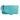 Women's Intrecciato Leather Clutch in Turquoise