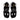 Women's Black Patent Leather Pumps with Block Heel